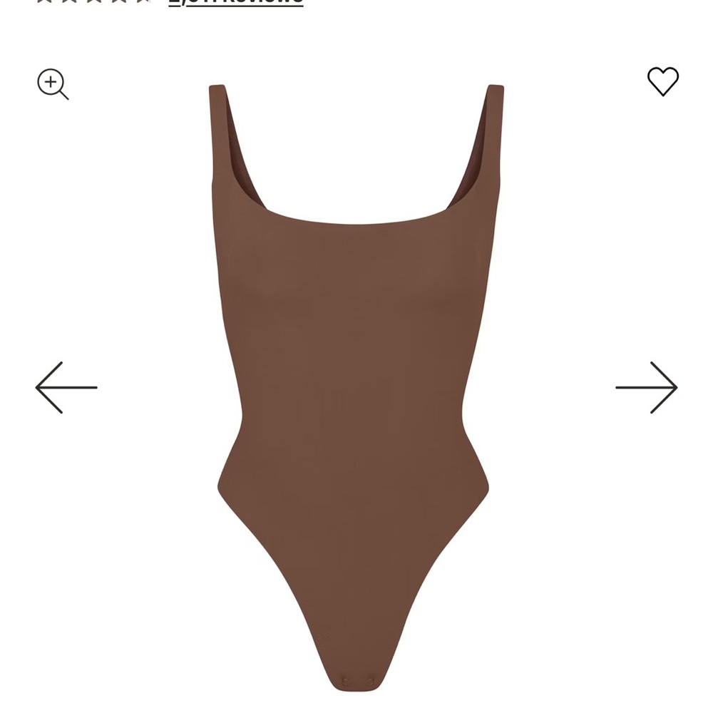 Skims fits everybody square neck bodysuit